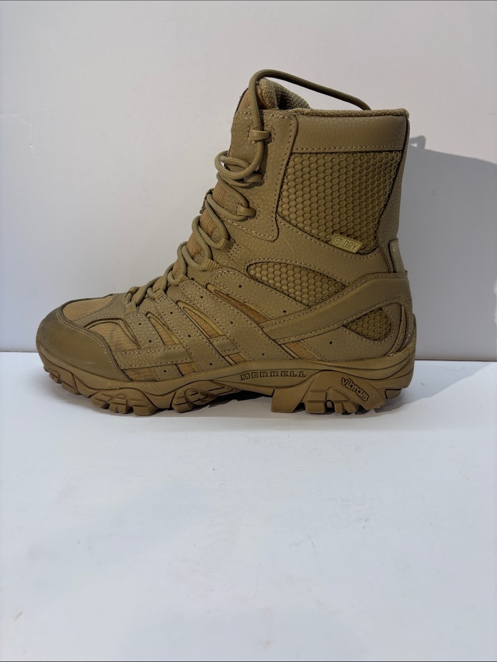 Merrell Vibrant Men's Tactical Boot - Tan, excellent condition size 9
